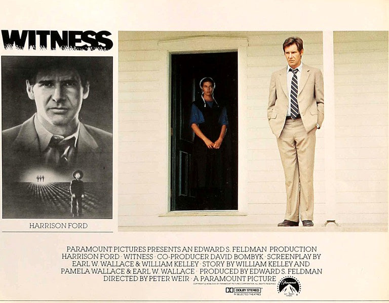 Witness (1985) original movie poster for sale at Original Film Art - Vintage Movie Posters