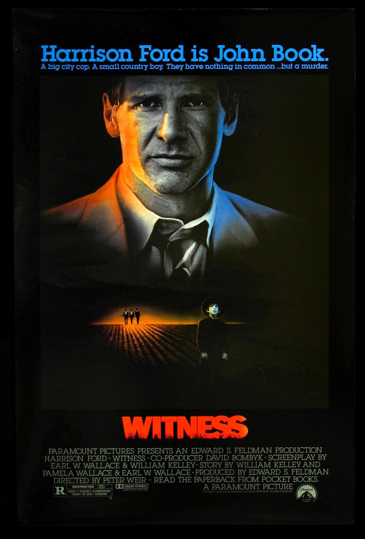 Witness (1985) original movie poster for sale at Original Film Art