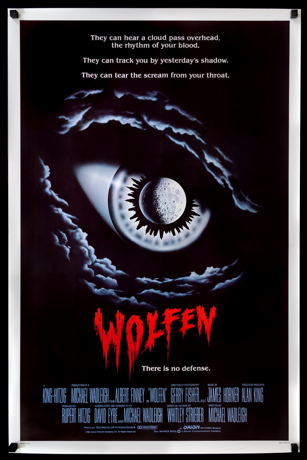 Wolfen (1981) original movie poster for sale at Original Film Art - Vintage Movie Posters