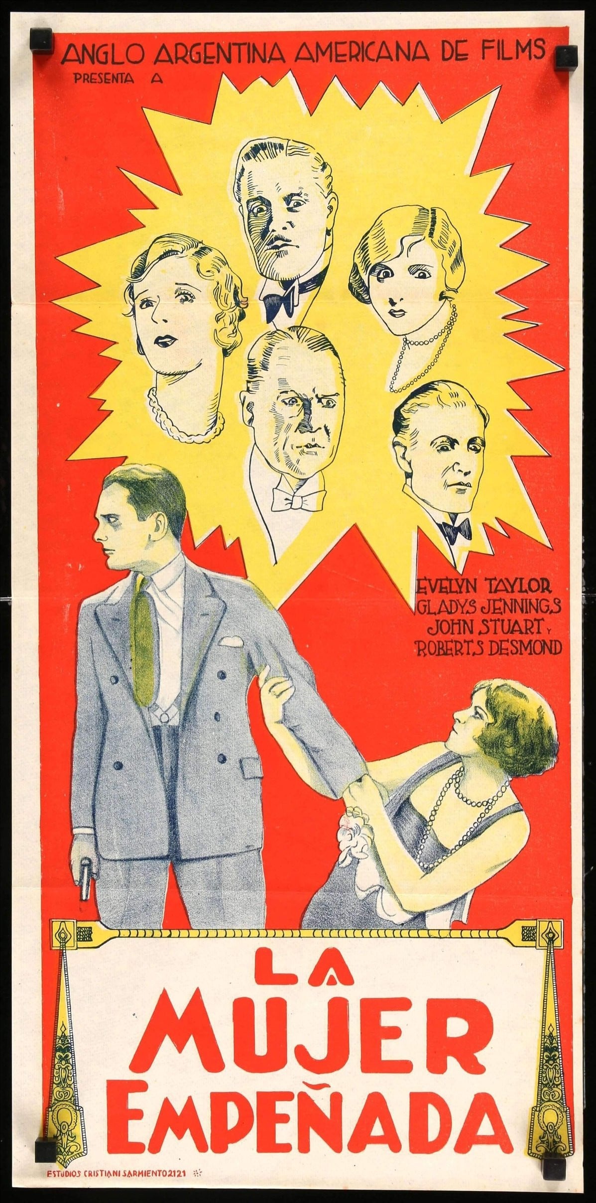 A Woman in Pawn (1927) original movie poster for sale at Original Film Art