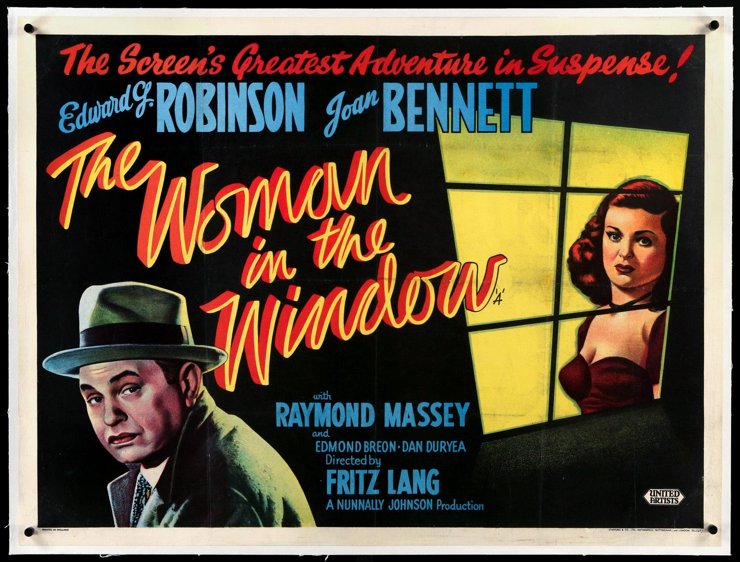 Woman in the Window (1944) original movie poster for sale at Original Film Art - Vintage Movie Posters