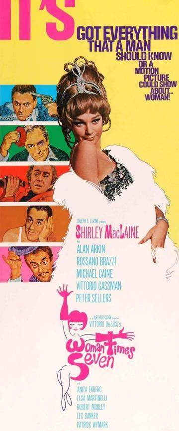 Woman Times Seven (1967) original movie poster for sale at Original Film Art
