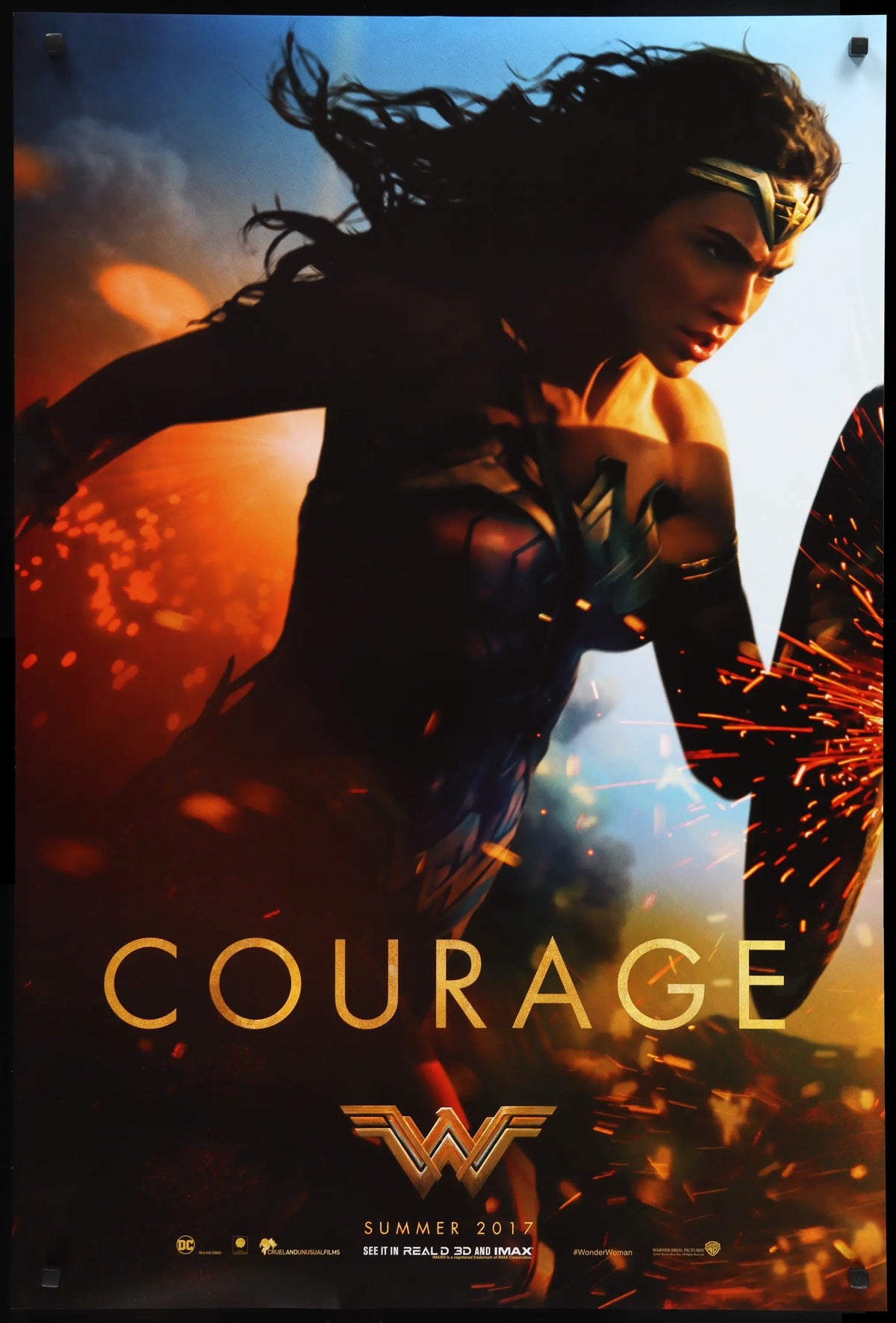 Wonder Woman (2017) original movie poster for sale at Original Film Art - Vintage Movie Posters