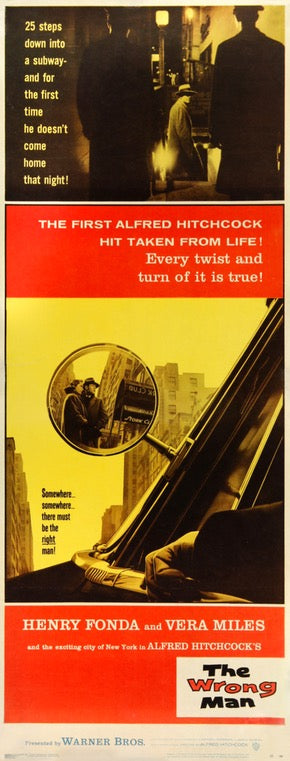 Wrong Man (1956) original movie poster for sale at Original Film Art - Vintage Movie Posters