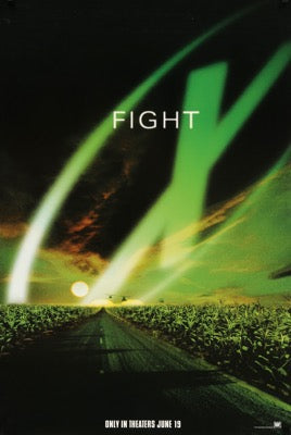 X-Files: Fight the Future (1998) original movie poster for sale at Original Film Art - Vintage Movie Posters