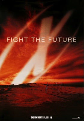 X-Files: Fight the Future (1998) original movie poster for sale at Original Film Art