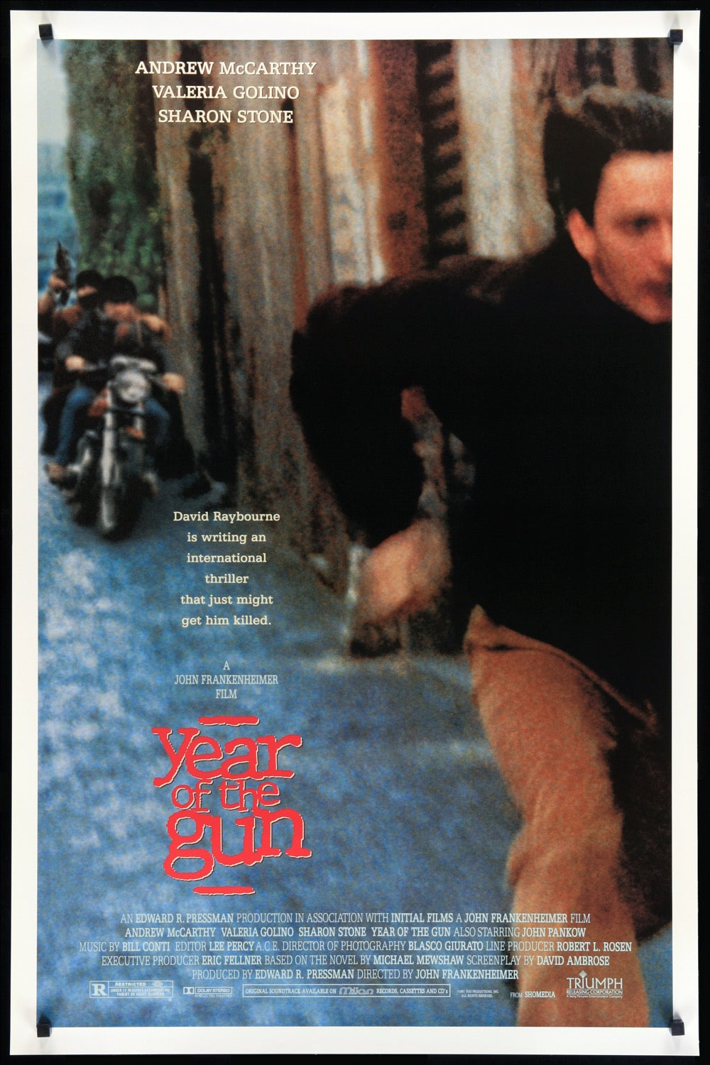 Year of the Gun (1991) original movie poster for sale at Original Film Art - Vintage Movie Posters