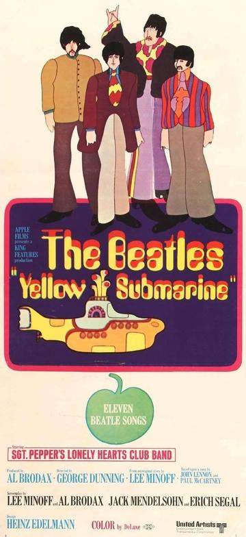 Yellow Submarine (1968) original movie poster for sale at Original Film Art
