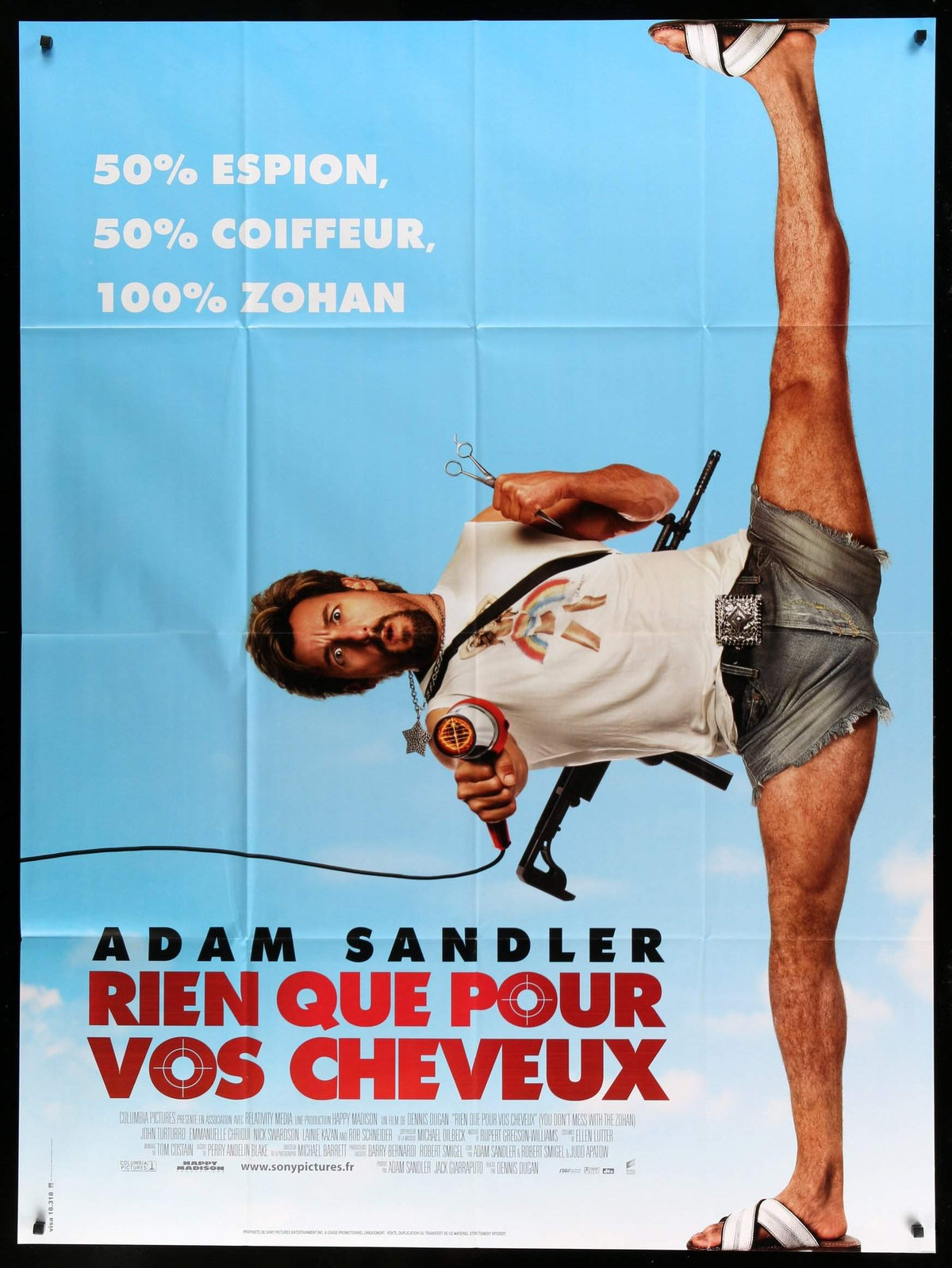 You Don&#39;t Mess With the Zohan (2008) original movie poster for sale at Original Film Art - Vintage Movie Posters