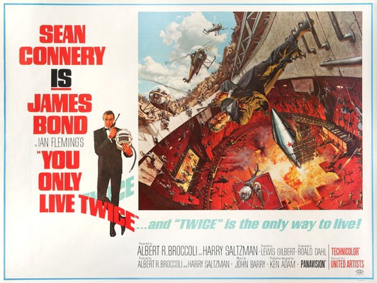 You Only Live Twice (1967) original movie poster for sale at Original Film Art - Vintage Movie Posters