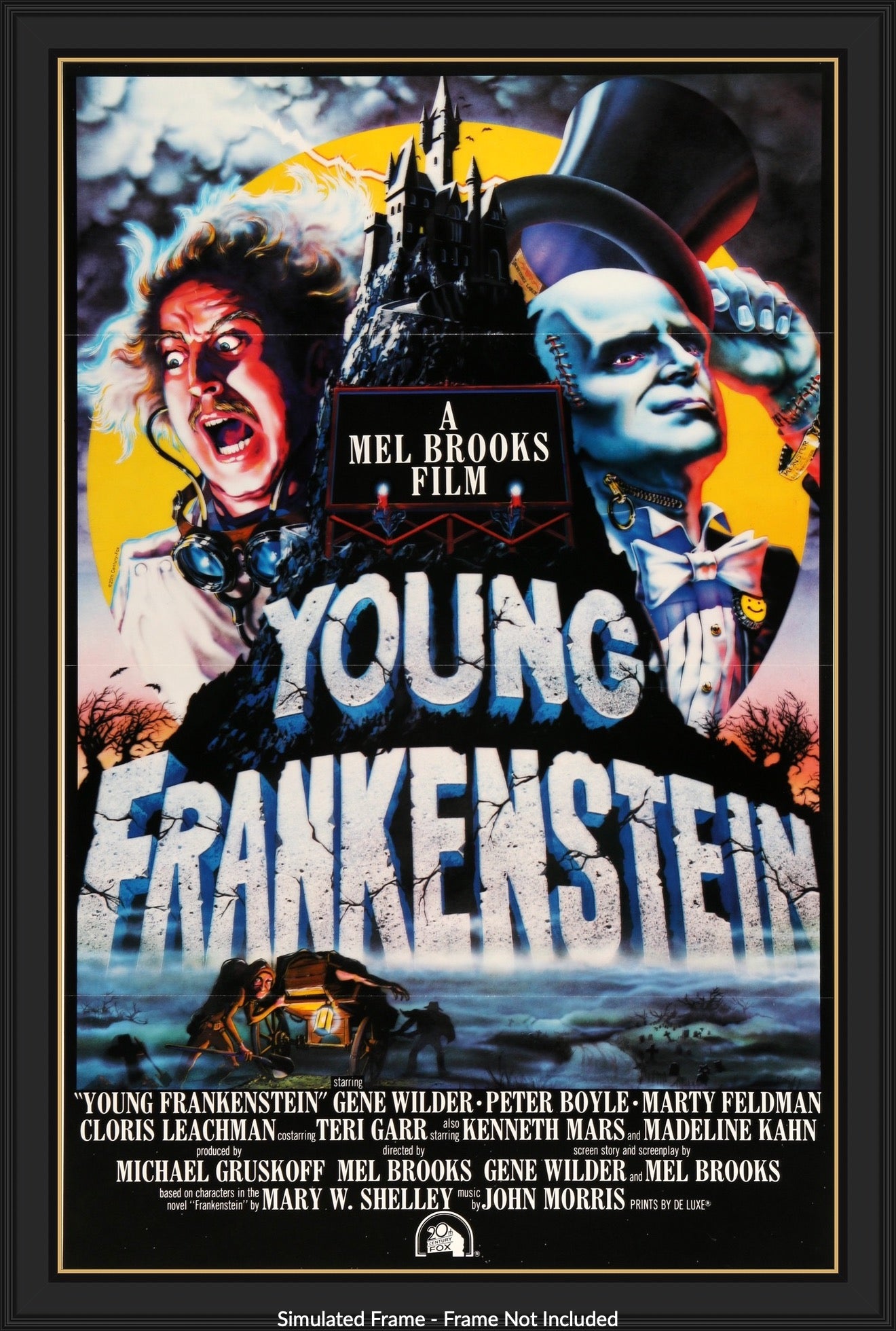 Young Frankenstein (1974) original movie poster for sale at Original Film Art
