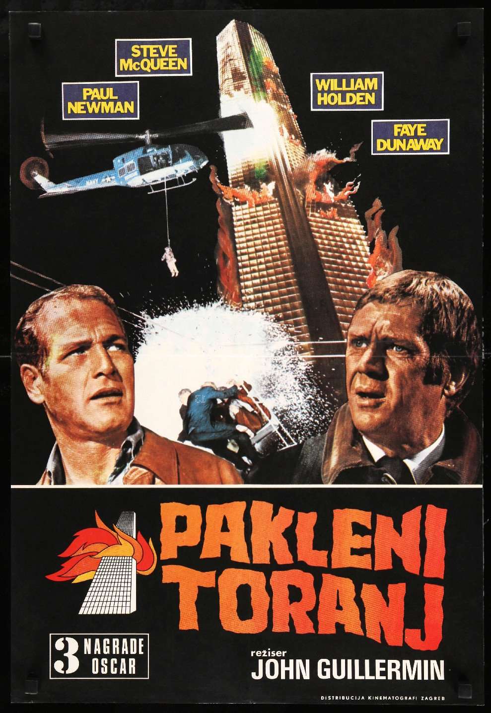 Towering Inferno (1974) original movie poster for sale at Original Film Art - Vintage Movie Posters