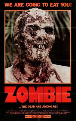 Zombie (1979) original movie poster for sale at Original Film Art