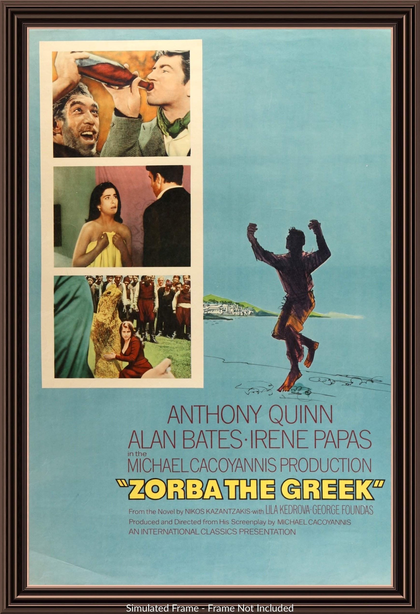 Zorba the Greek (1964) original movie poster for sale at Original Film Art